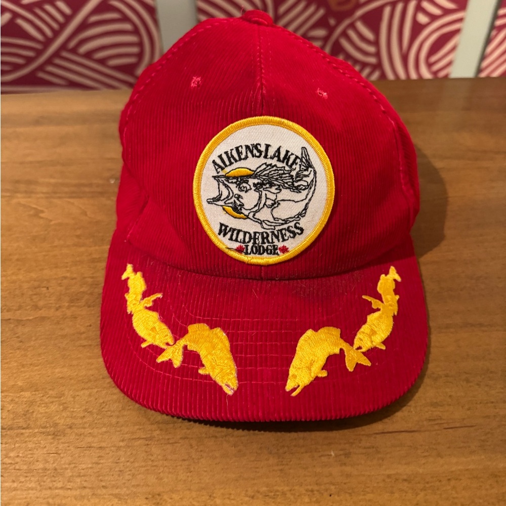 Red Aikens Lake Wilderness Lodge Cap